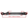 SIŁOWNIK HYDRAULICZNY 63x36 SKOK 500 + MOCOWANIA